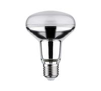 Paulmann 29054 Standard 230V Réflecteur LED R80 230V 6,5W 500lm 80 mm Argent Verre 4000K E27