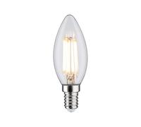 Paulmann 29075 Filament 230V LED Bougie E14 230V 5,9W 806lm gradable 35mm Clair Verre 2700K - Blanc chaud