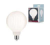 Paulmann 29078 White Lampion Edition Filament LED Globe G125 230V E27 4,3W 400lm gradable 125 mm Blanc Verre 3000K