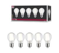 Paulmann 29091 Filament 230V LED poirette E27 pack de 5 5x7W 5x806lm 60 mm Dépoli Verre 4000K