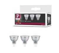 Paulmann 29140 Standard 12V réflecteur LED GU4 3x345lm 3x4,2W 2700K Argent Ampoule