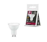 Paulmann 29171 Réflecteur LED Standard 230 V GU10 750lm 8W 4000 K gradable Blanc dépoli 36° ampoule RAL9003
