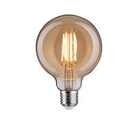 Paulmann 29189 Filament 1879 230V 3-Step-Dim LED Globe G95 E27 470lm 6W 1800 K gradable Doré ampoule