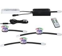 Paulmann 2Easy Encastrés Jeu de Base RGB LED Avec Ir Télécommande 3x3W 30VA
