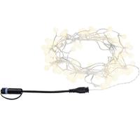 Paulmann 4000870945575 94557 Système déclairage Plug&Shine; guirlande lumineuse LED LED 2 W blanc chaud noir