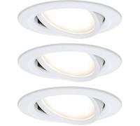 Paulmann 41306 Nova Spot encastrable jeu de 3 LED LED 18 W blanc