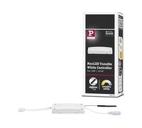 Paulmann 50046 SmartHome Zigbee Contrôleur, MaxLED TunableWhite, max. 144W, 24V CC, Blanc/Gris, Plastique