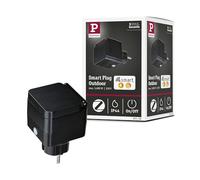 Paulmann 50138 Connecteur intermédiaire Smart Plug Outdoor IP44 Noir commande intelligente
