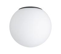 Paulmann 60415 Selection Bathroom Plafonnier Gove Verre de rechange noir mat, satiné