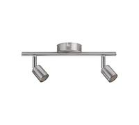 Paulmann 66744 Carolina Spot sans ampoule max. 2 x 10 W nickel mat en métal GU10