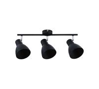 Paulmann Spot de plafond Davy 66761 - 3 lumières E27 noir