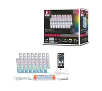 Paulmann 70529 MaxLED 1000 Strip LED RGBW kit de base IP44 33W 1000lm/m gradable 3 m Argent plastique 72LEDs/m 75VA