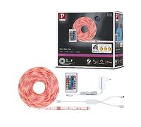 Paulmann 70534 Strip LED SimpLED Smart Home Zigbee RGB Kit complet 5m 20W 450lm 30LEDs/m RGB 24VA profilé pour bandes lumineuses