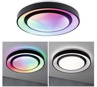 Paulmann 70545 Rainbow Plafonnier LED LED LED 19.25 W noir, blanc