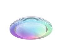 Paulmann Plafonnier Rainbow Dynamic LED 1x22 W RGB TunableWhite Ø380 mm Blanc/Chrome 70546