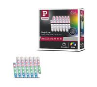 Paulmann 70551 Stripe LED MaxLED 500 2,5 m 1375 lm IP44, avec 1x30 W, dimmable, contrôle des couleurs RGBW, argent, bande LED en matière plastique, bande lumineuse 3000 K