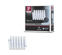 Paulmann 70553 Ruban LED MaxLED 1000 blanc lumière du jour 2,5 m 29 W 2 750 lm 6 500 K IP44 dimmable Ruban LED argent matière plastique