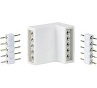 Paulmann Raccord d'angle plastique 70615 – 1,7 x 1,6 x 1,2 cm – 4 pièces