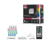 Paulmann 70627 Function MaxLED Kit de base LED bande RGBW, 1,5m, 18W, 230/24V, 36VA, Argent, Plastique