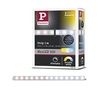 Paulmann MaxLED Tunable White 70630 Ruban LED (Extension) avec connecteur mâle 24 V 1 m blanc chaud, blanc neutre, blanc lumière