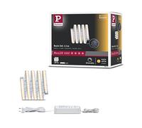 Paulmann Kit LED MaxLED 1000 – 1,5 m, blanc chaud 2700K, 18W, 1100 lm/m, argent
