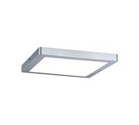Paulmann 70935 Panneau LED Atria carré incl. 1x16 watts éclairage de plafond Chrome mat plafonnier plastique éclairage de salon 4000 K