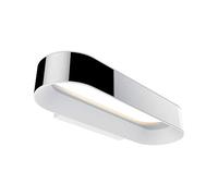 Paulmann Applique murale Agena LED 20W IP44 2700K Chrome/Blanc