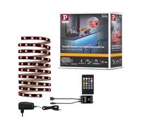 Paulmann 70956 Kit Strips LED YourLED ECO Lights and Sound Comfort incl. 1x17,8 W gradable bande lumineuse Noir barre lumineuse plastique bande LED