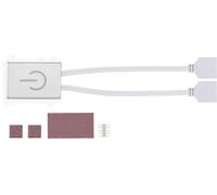 Paulmann 70975 Commutateur tactile 144 W (max) métal (L x l x H) 4.3 x 4.3 x 0.85 cm Piece 1 pc(s)