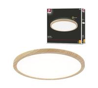 Paulmann Plafonnier Atria 71028 LED 16 W 1600 lm 3000K IP44 293 mm Blanc-bois
