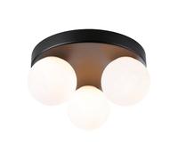 Paulmann Gove plafonnier 3x20 W noir PL71069