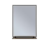 Paulmann 71093 Miroir lumineux LED Miro IP44 Tunable White 180lm 230V 11W Miroir LED, Noir mat luminaire de salle de bain