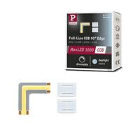 Paulmann 71130 MaxLED 1000 Strip LED Full-Line COB Edge 0,6W 2133lm/m 800LEDs/m gradable 0 m Argent plastique 6500K bande LED extensible