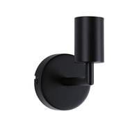 Paulmann Plafonnier LED Jaron – IP44 E27 230V max. 60W gradable – Noir mat
