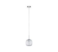 Paulmann Luminaire en suspension Ruya 71143 – chrome, verre, E14 max. 20W, IP44