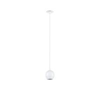 Paulmann 76993 Luminaire en suspension LED Shima IP44 GU10 max. 10W Blanc éclairage de salle de bain - luminaire sans ampoule