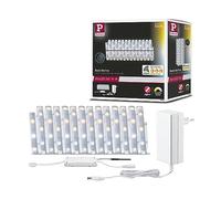 Paulmann 78870 Strip LED MaxLED 250 kit de base Smart Home Zigbee Tunable White 5m IP44 18W 230/24V 1350lm Argent LED bandelumin. protect° aspersions