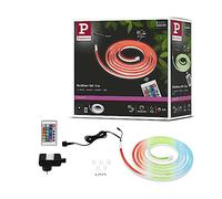 Paulmann 78889 LED Strips SimpLED Outdoor 3m IP65 72LEDs/m RGB incl. 1x19,5W gradable bande lumineuse Blanc plastique