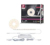 Paulmann 78957 Kit Strips LED SimpLED Power 5 m avec variateur à fil 1100lm/m incl. 1x50 watts IP44 Blanc barre lumineuse plastique bande LED 3000 K