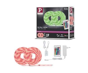 Paulmann 78980 Function SimpLED Kit ruban 10m RGB 28W 230/12V DC blanc métal plastique