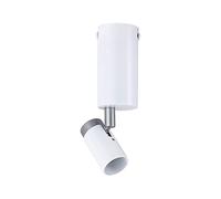 Paulmann 79523 Neordic Plafonnier Runa Max 20 W Dimmable Applique murale Blanc Gris Salon Métal Système d'éclairage GU10