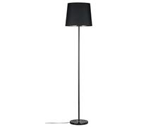 Paulmann 79612 Neordic Enja Lampadaire, max. 1x20W, E27, Noir/Cuivre, 230V, Tissu/Marbre/Métal