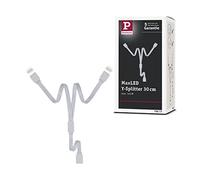 Paulmann 79813 Strips MaxLED séparateur en Y alimentation 1 vers 2 30 cm max 144 watts bande lumineuse Blanc barre lumineuse plastique bande LED