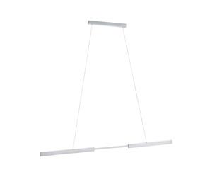 Paulmann 79815 LED luminaire en suspension Aptare carré incl. 1x18 / 1x18 watts gradable Éclairage de plafond Alu brossé Métal Suspension 2700 K