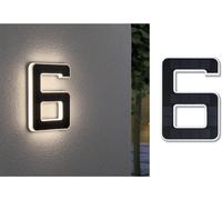 Paulmann Applique murale solaire Outdoor Solar 79847 LED 0,2 W IP44 noir