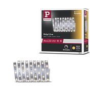 Paulmann 79854 LED MaxLED 250 2,5 m Blanc Chaud IP20 INCL 1x10 Watts Strip Bande Lumineuse 2700 K, MatiÃšre Plastique, 10 W, Argent