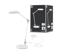 Paulmann 79884 Lampe de bureau LED Numis White Switch Fonction de charge Qi incl. 1x11 watts gradable blanc aluminium, plastique 2 700-6 500 K