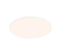 Paulmann 79946 panneau LED panneau encastré Veluna VariFit Edge 200 mm rond gradable Blanc chaud Blanc synthétique système d'éclairage 3000 K
