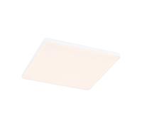 Paulmann 79949 panneau LED panneau encastré Veluna VariFit Edge 200x200 mm carré Blanc chaud Blanc synthétique système d'éclairage 3000K