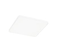 Paulmann 79954 panneau LED panneau encastré Veluna VariFit Edge 160x160mm carré gradable bl. lumière du jour Bl. synthétique plafonnier 4000K
